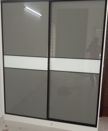 Trendy sliding wardrobe shutters
