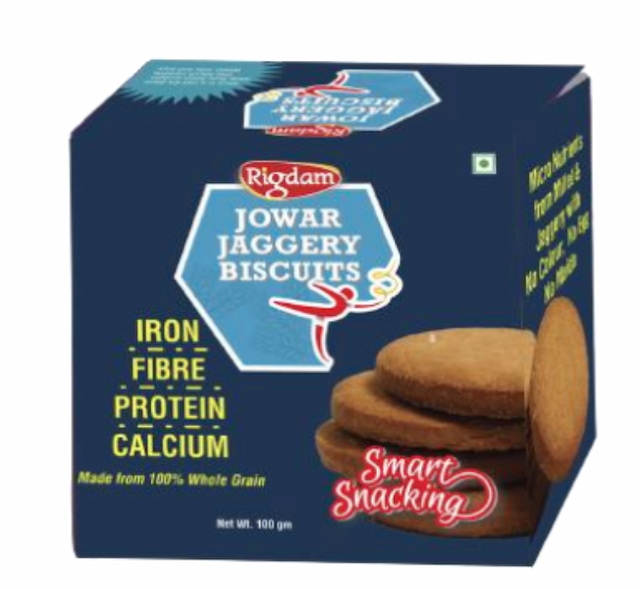 Jowar Jaggery Biscuits